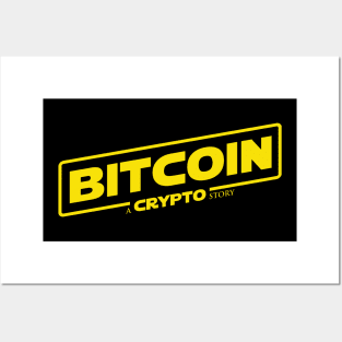 Bitcoin Story Posters and Art